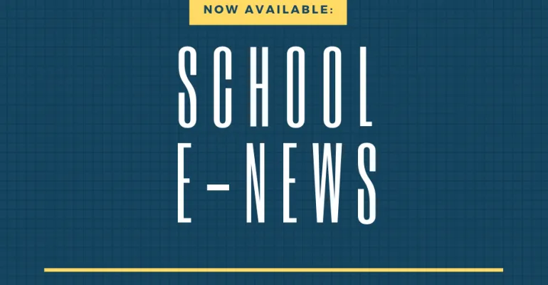 School newsletter artwork